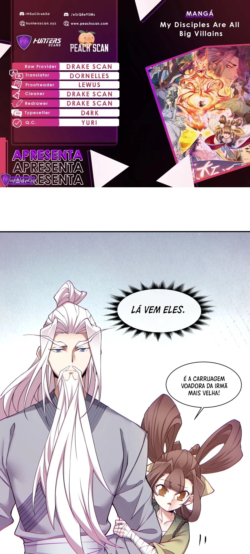 Read Meus Discípulos São Todos Grandes Vilões (PT-BR) PT Manga Online