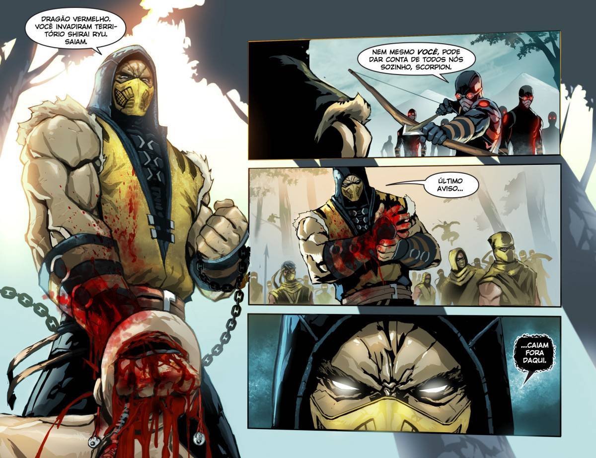 Read Mortal Kombat X (2015) (PT-BR) PT Manga Online