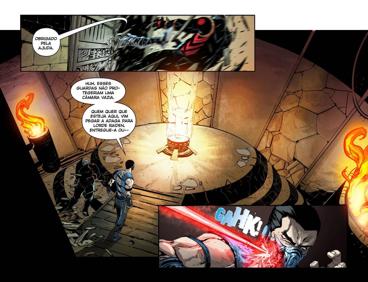 Read Mortal Kombat X (2015) (PT-BR) PT Manga Online