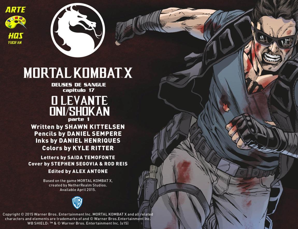 Read Mortal Kombat X (2015) (PT-BR) PT Manga Online