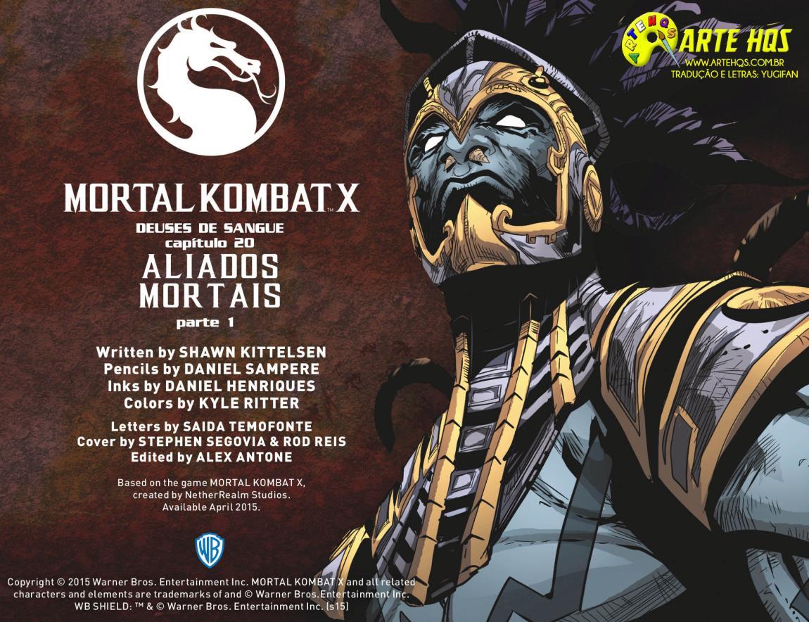 Read Mortal Kombat X (2015) (PT-BR) PT Manga Online