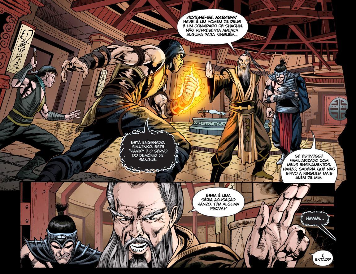 Read Mortal Kombat X (2015) (PT-BR) PT Manga Online