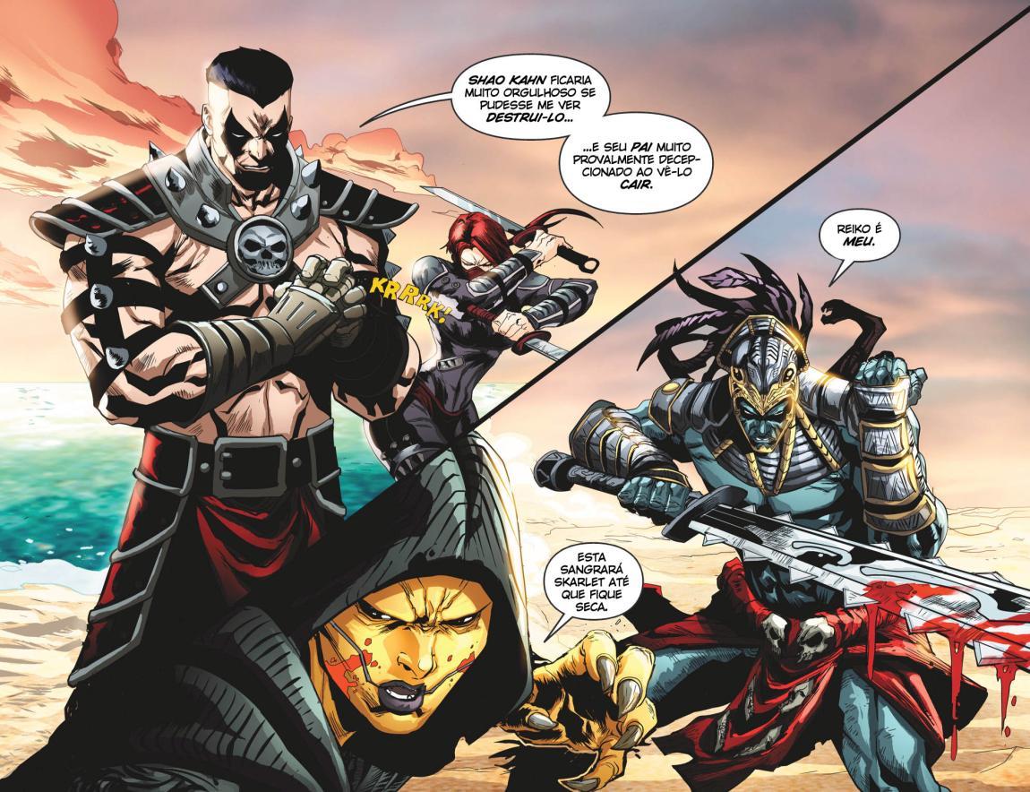 Read Mortal Kombat X (2015) (PT-BR) PT Manga Online