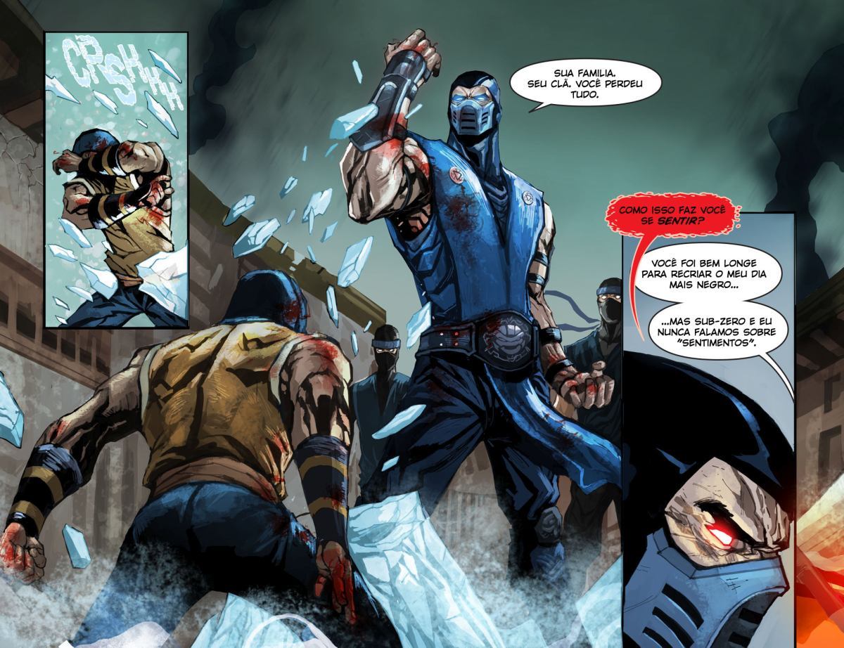 Read Mortal Kombat X (2015) (PT-BR) PT Manga Online