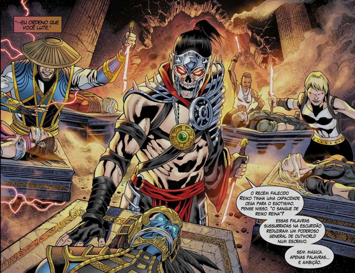 Read Mortal Kombat X (2015) (PT-BR) PT Manga Online