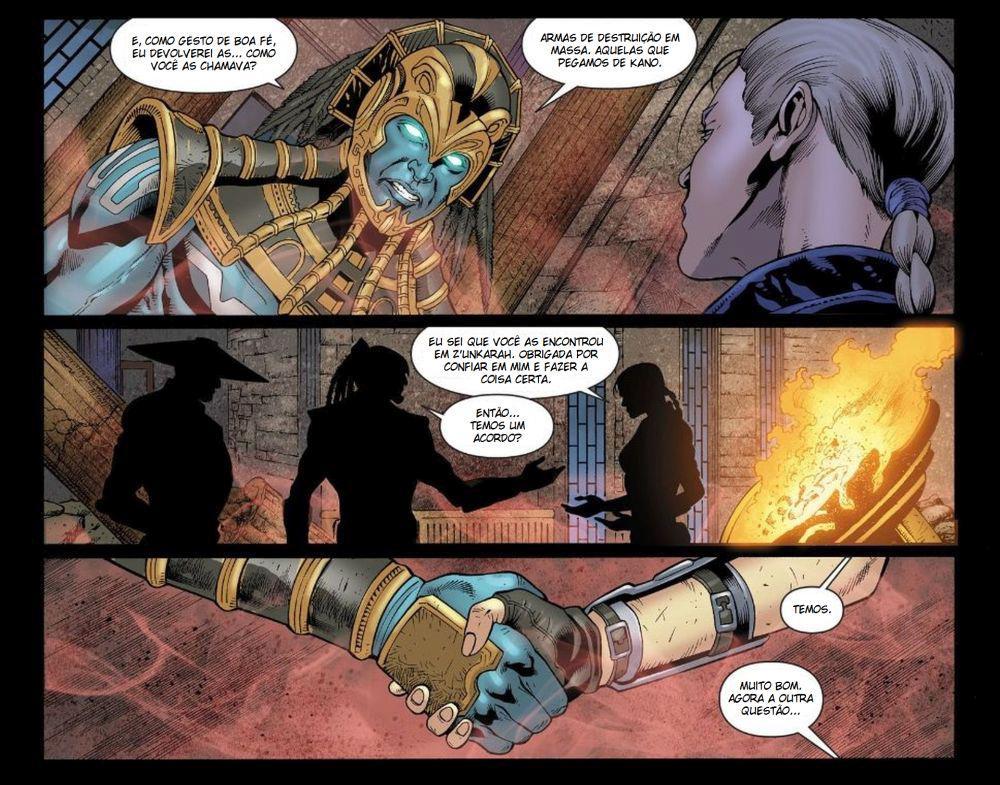 Read Mortal Kombat X (2015) (PT-BR) PT Manga Online