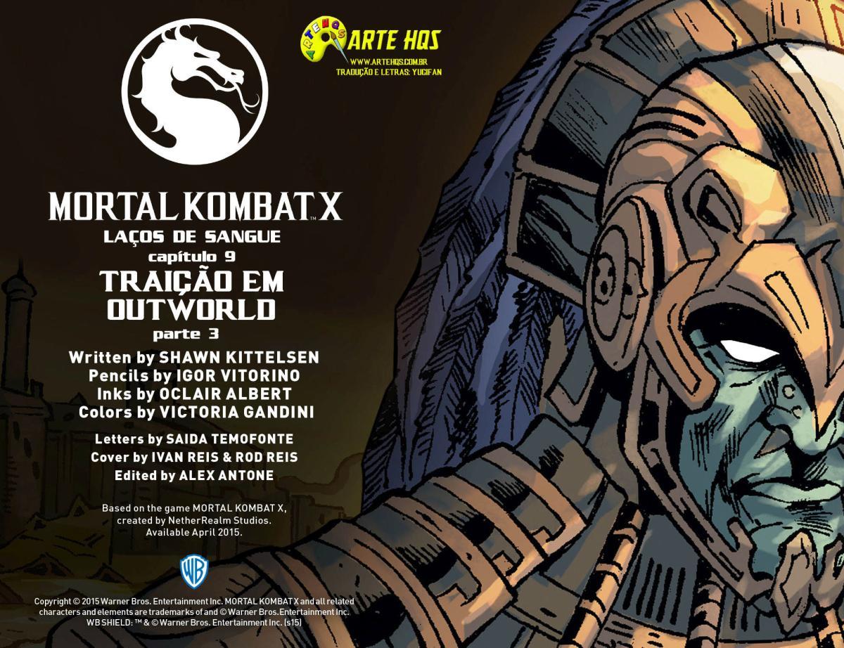Read Mortal Kombat X (2015) (PT-BR) PT Manga Online