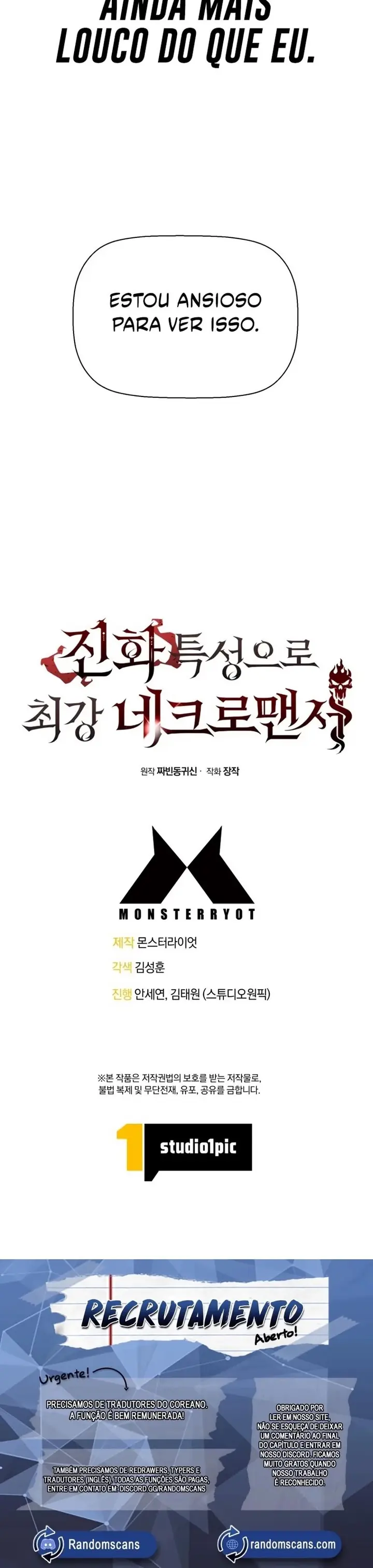 Read Necromante Evoluído (PT-BR) PT Manga Online