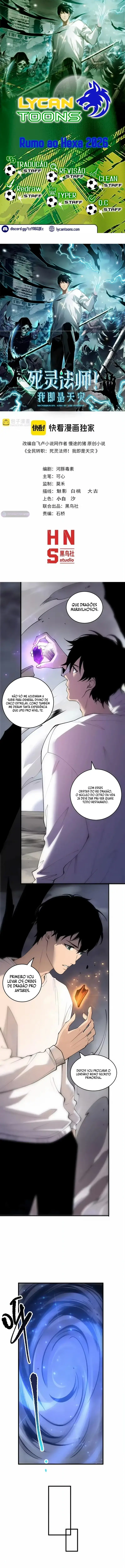 Read Necromante O Rei da Calamidade (PT-BR) PT Manga Online