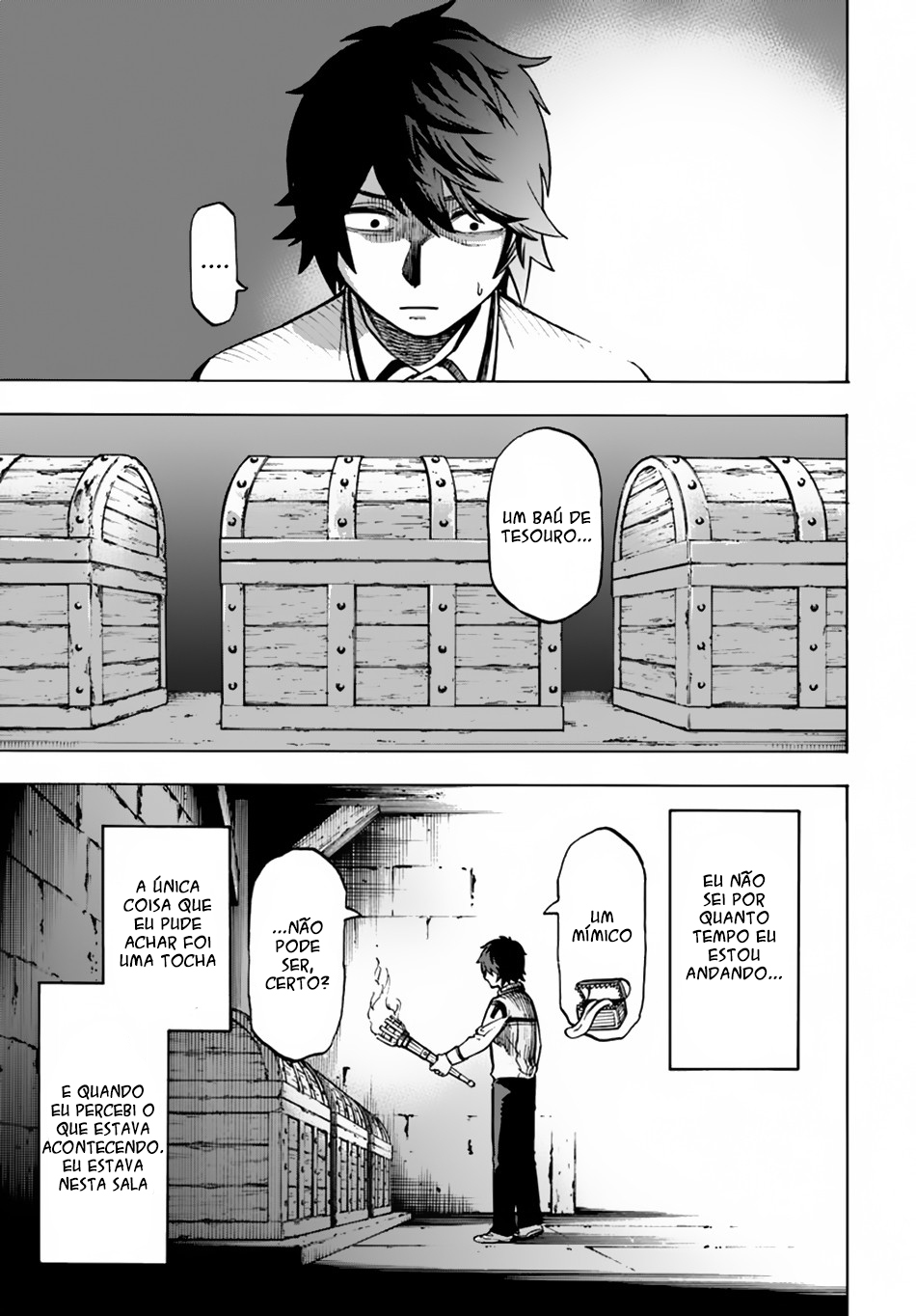 Read Nito no Taidana Isekai Shoukougun Saijaku Shoku (PT-BR) PT Manga Online