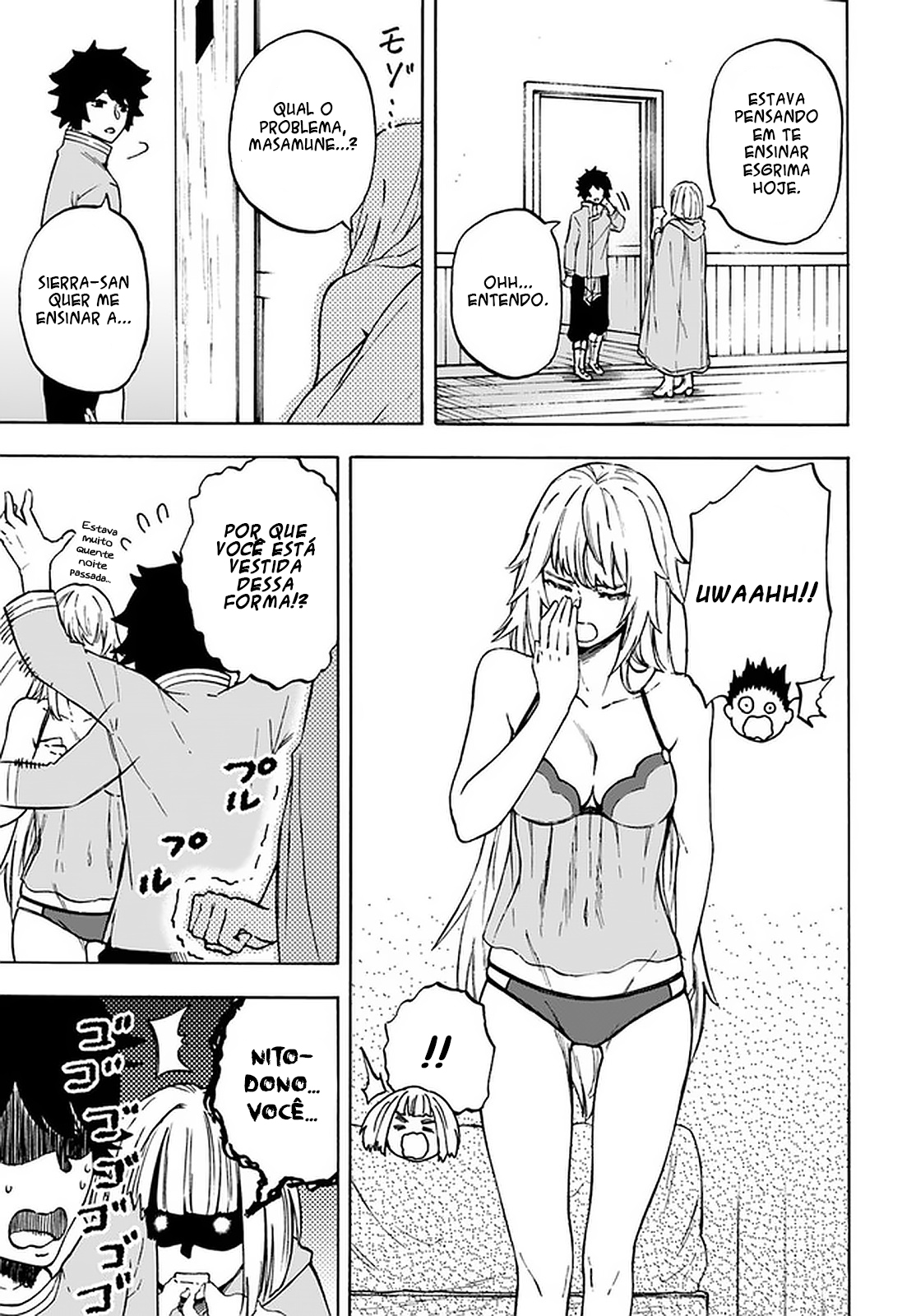 Read Nito no Taidana Isekai Shoukougun Saijaku Shoku (PT-BR) PT Manga Online