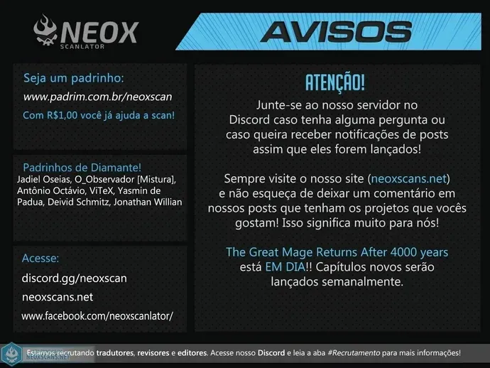 Read O Arquimago Retorna Após 4000 Anos ( PT-BR ) PT Manga Online