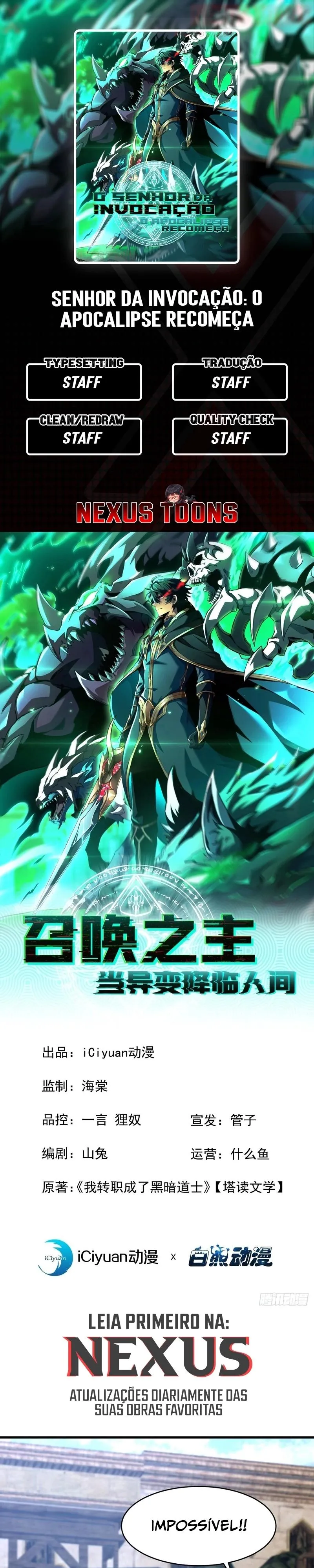 Read O Deus da Invocação Quando a Mutação Descende Sobre o Mundo Mortal (PT-BR) PT Manga Online