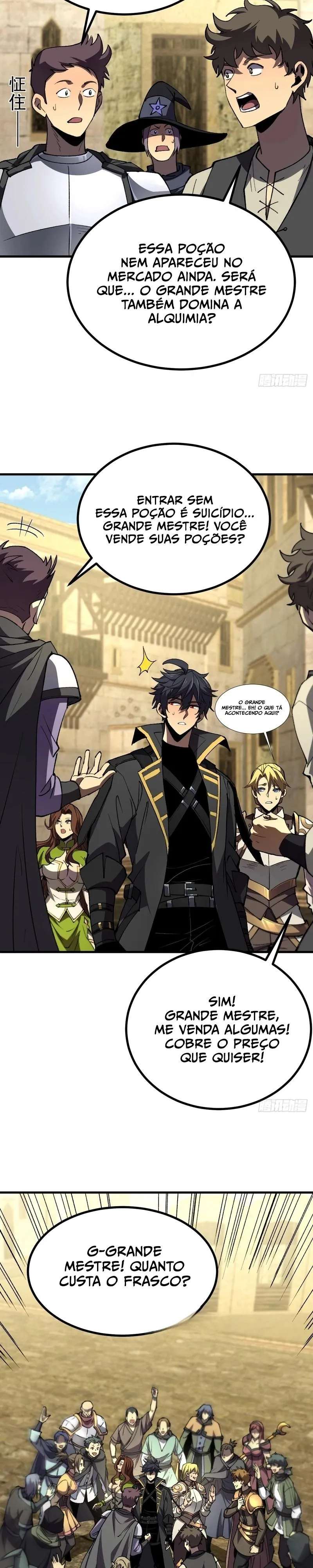 Read O Deus da Invocação Quando a Mutação Descende Sobre o Mundo Mortal (PT-BR) PT Manga Online