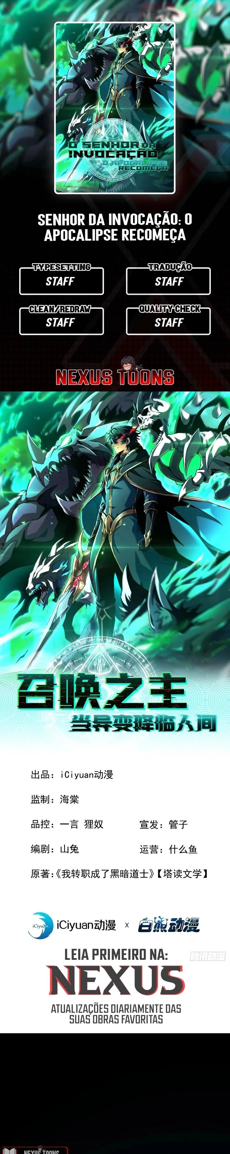 Read O Deus da Invocação Quando a Mutação Descende Sobre o Mundo Mortal (PT-BR) PT Manga Online
