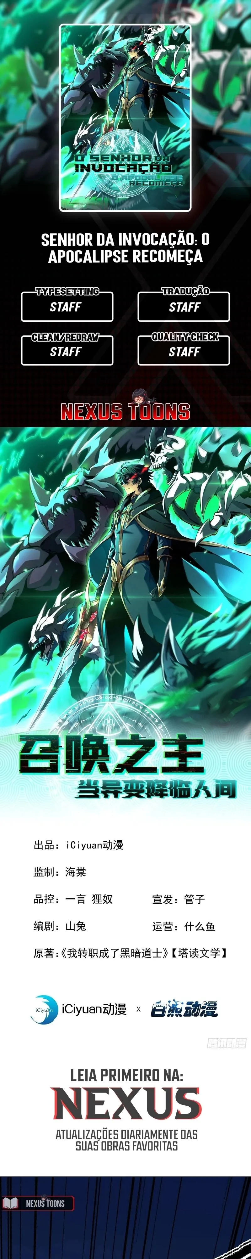 Read O Deus da Invocação Quando a Mutação Descende Sobre o Mundo Mortal (PT-BR) PT Manga Online