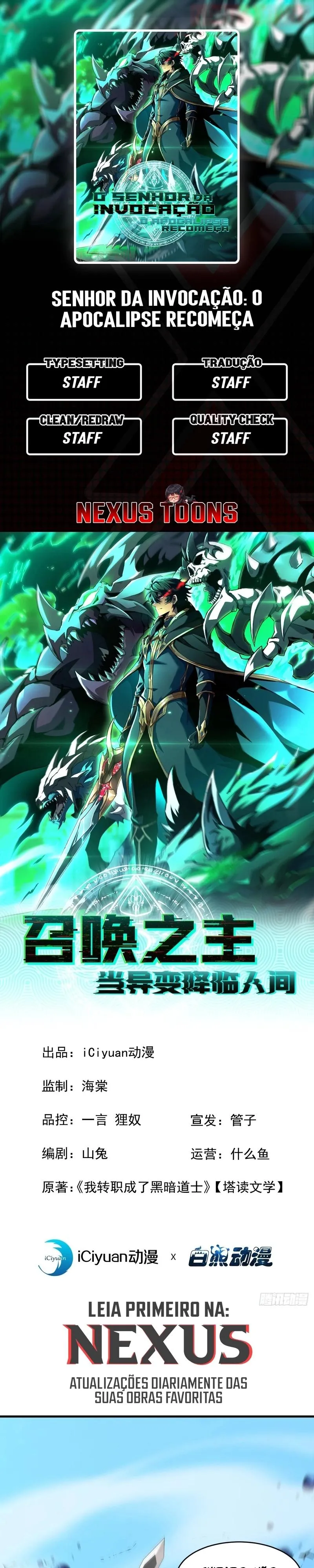 Read O Deus da Invocação Quando a Mutação Descende Sobre o Mundo Mortal (PT-BR) PT Manga Online