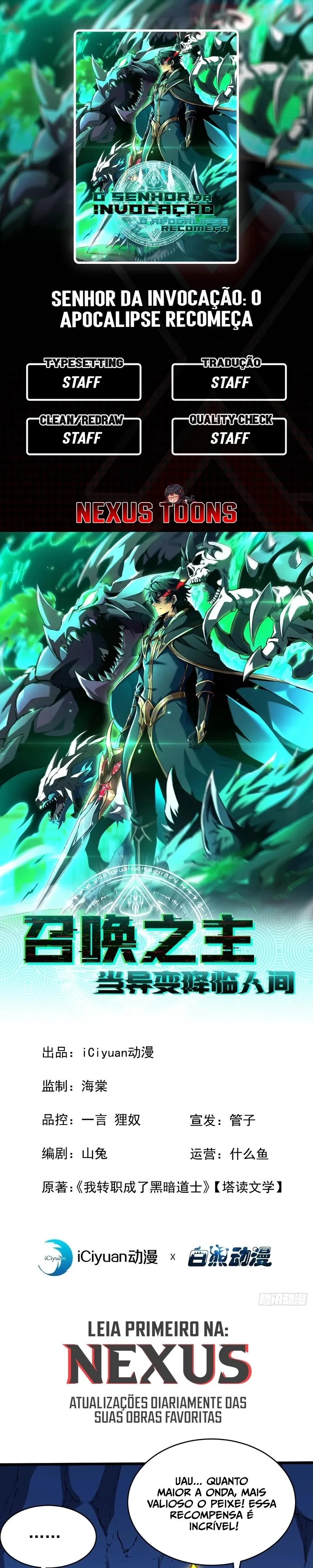 Read O Deus da Invocação Quando a Mutação Descende Sobre o Mundo Mortal (PT-BR) PT Manga Online