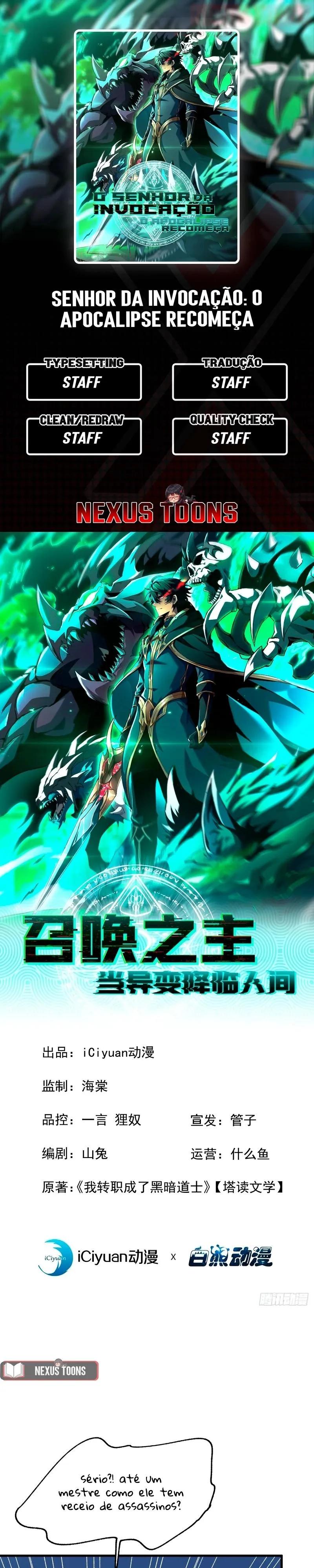 Read O Deus da Invocação Quando a Mutação Descende Sobre o Mundo Mortal (PT-BR) PT Manga Online
