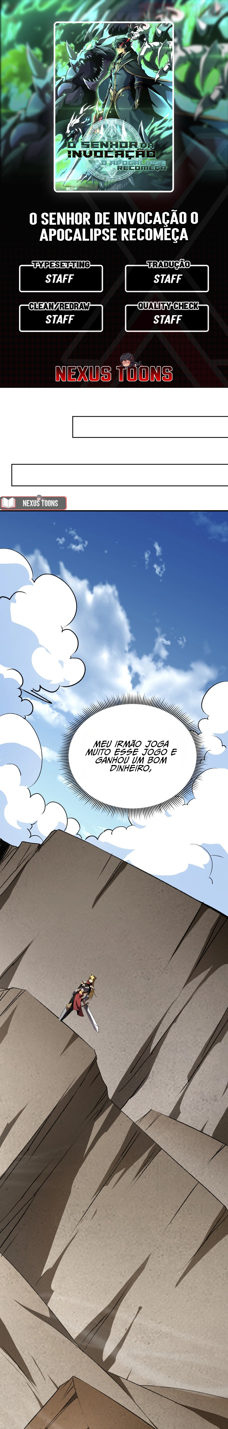 Read O Deus da Invocação Quando a Mutação Descende Sobre o Mundo Mortal (PT-BR) PT Manga Online