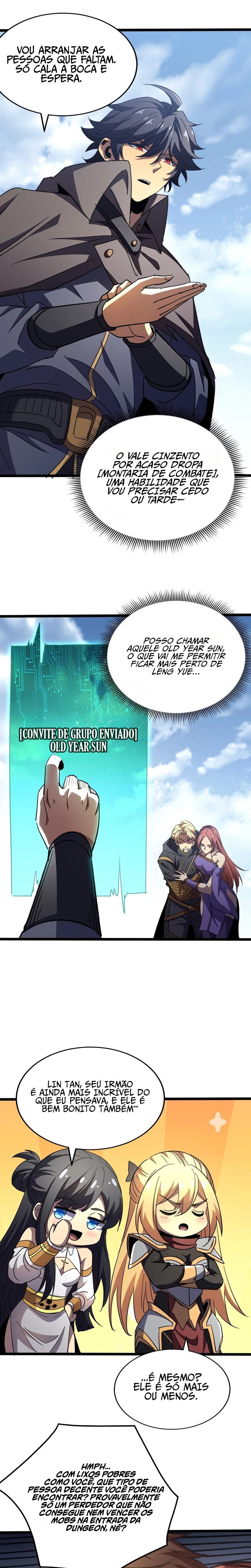 Read O Deus da Invocação Quando a Mutação Descende Sobre o Mundo Mortal (PT-BR) PT Manga Online
