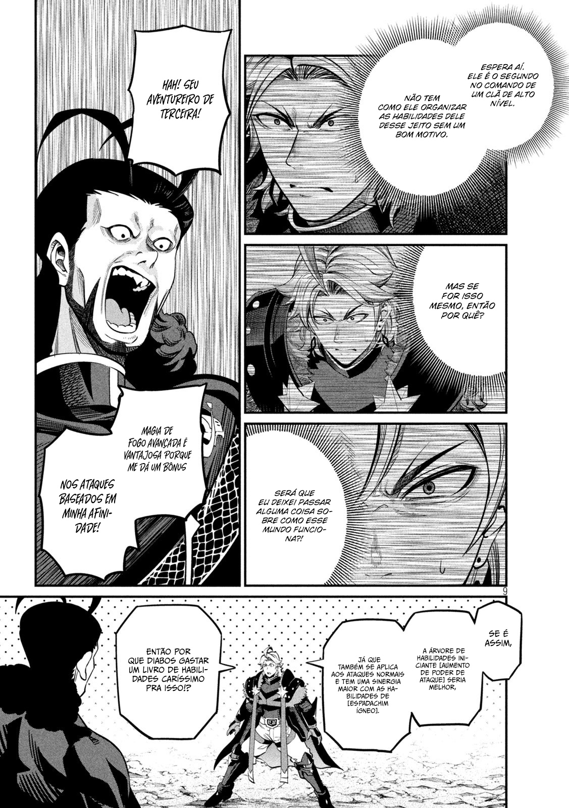 Read O Exilado Cavaleiro Pesado Reencarnado é Incomparável com o Conhecimento do Jogo (PT-BR) PT Manga Online