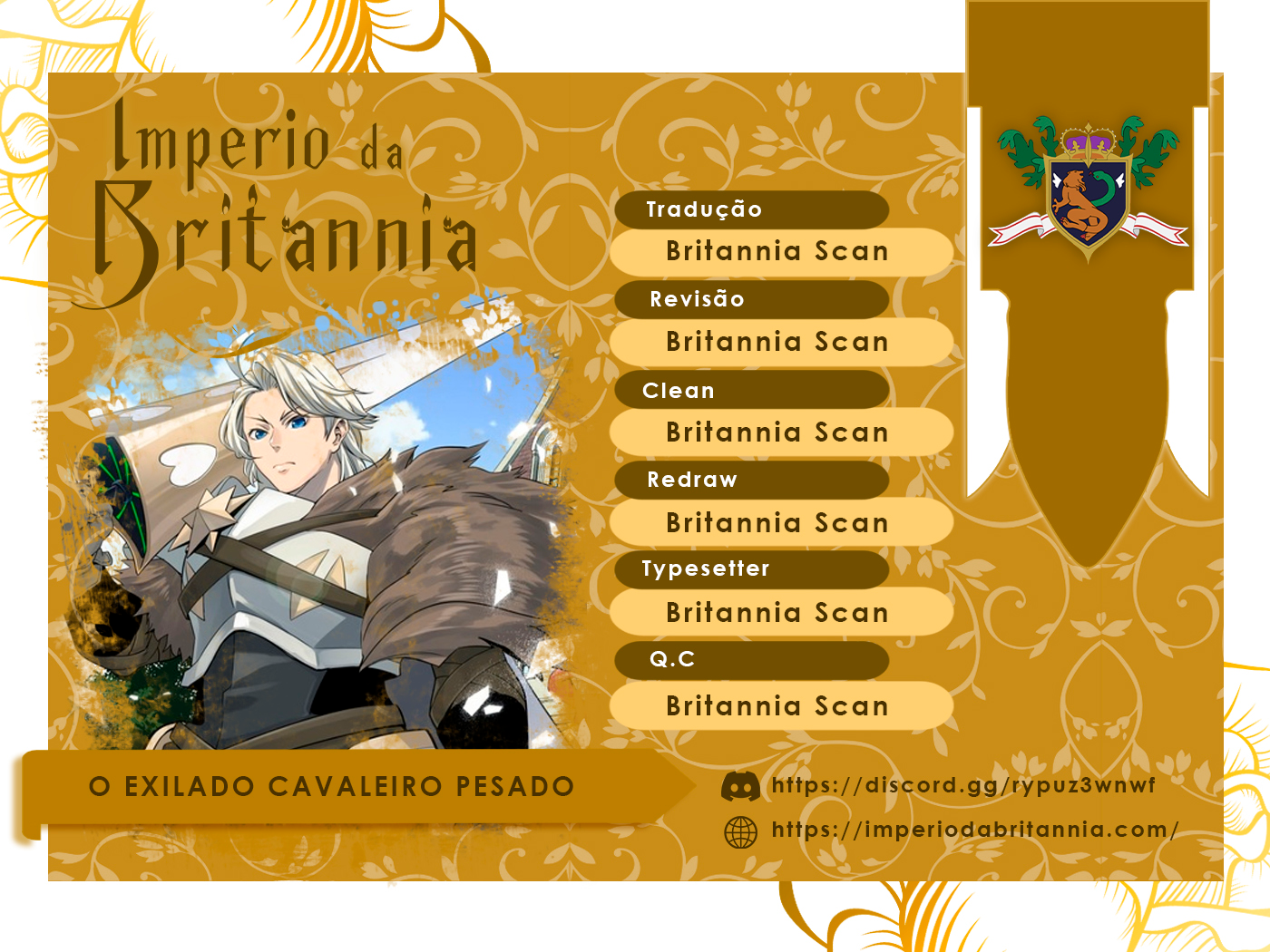 Read O Exilado Cavaleiro Pesado Reencarnado é Incomparável com o Conhecimento do Jogo (PT-BR) PT Manga Online