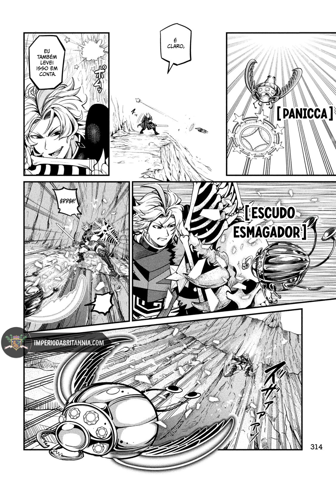 Read O Exilado Cavaleiro Pesado Reencarnado é Incomparável com o Conhecimento do Jogo (PT-BR) PT Manga Online