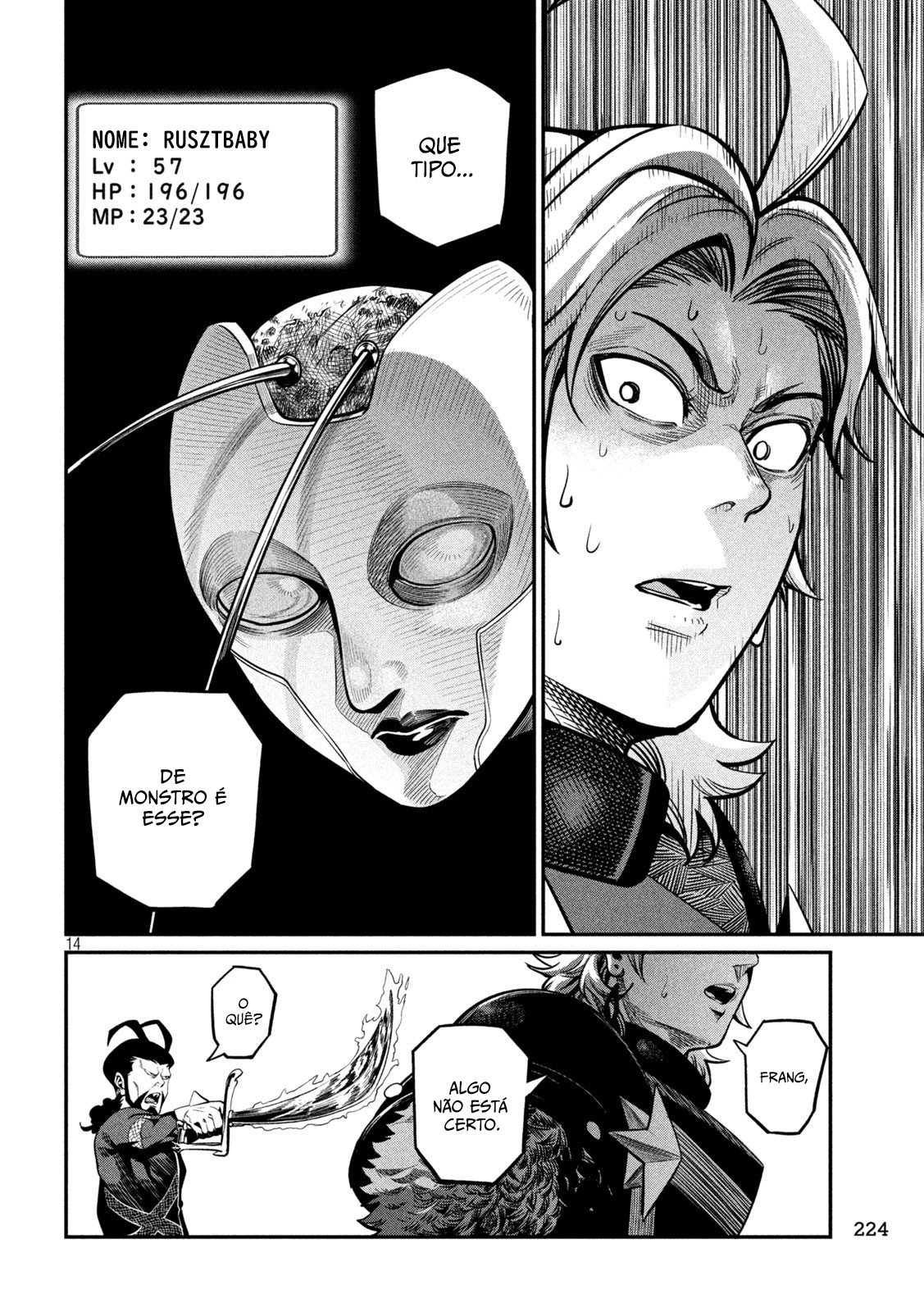 Read O Exilado Cavaleiro Pesado Reencarnado é Incomparável com o Conhecimento do Jogo (PT-BR) PT Manga Online