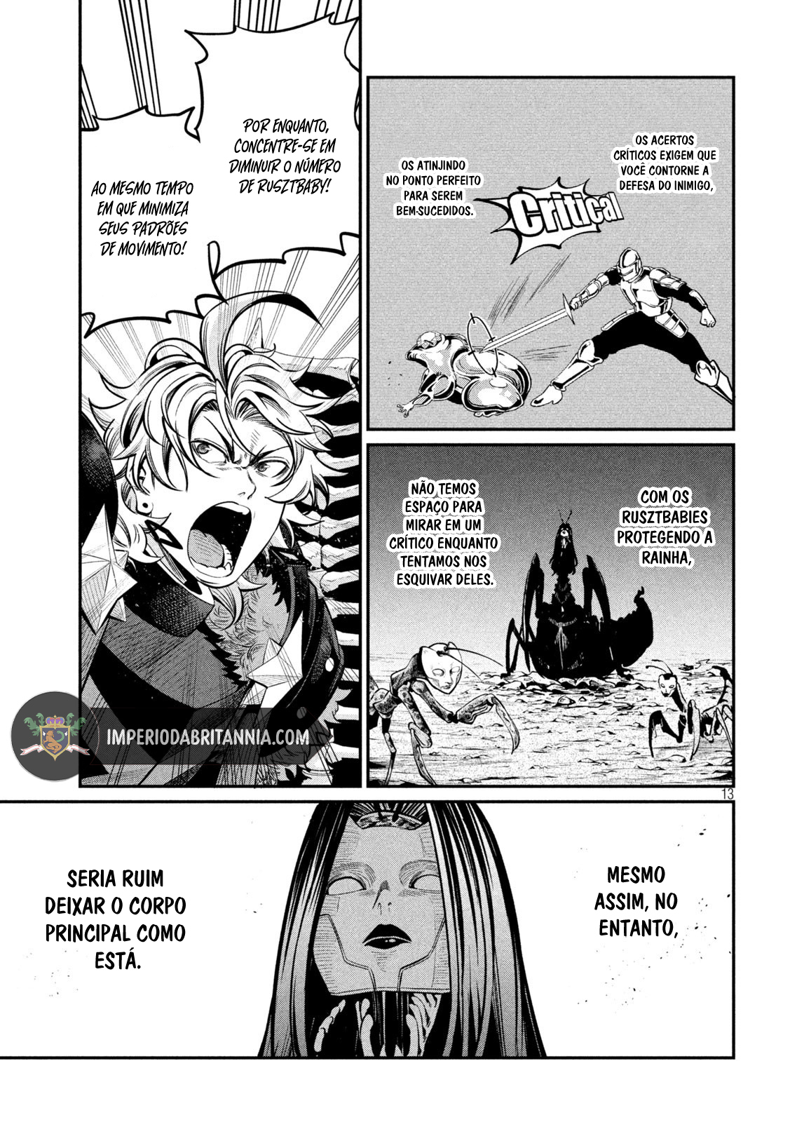 Read O Exilado Cavaleiro Pesado Reencarnado é Incomparável com o Conhecimento do Jogo (PT-BR) PT Manga Online
