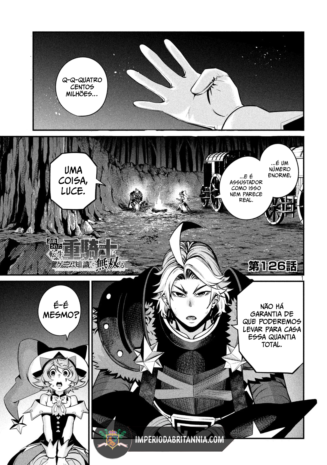 Read O Exilado Cavaleiro Pesado Reencarnado é Incomparável com o Conhecimento do Jogo (PT-BR) PT Manga Online