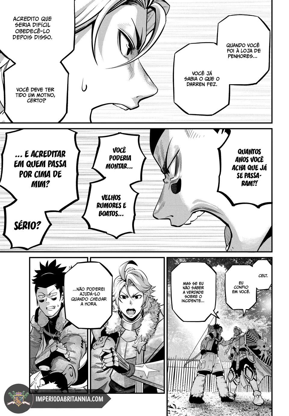 Read O Exilado Cavaleiro Pesado Reencarnado é Incomparável com o Conhecimento do Jogo (PT-BR) PT Manga Online