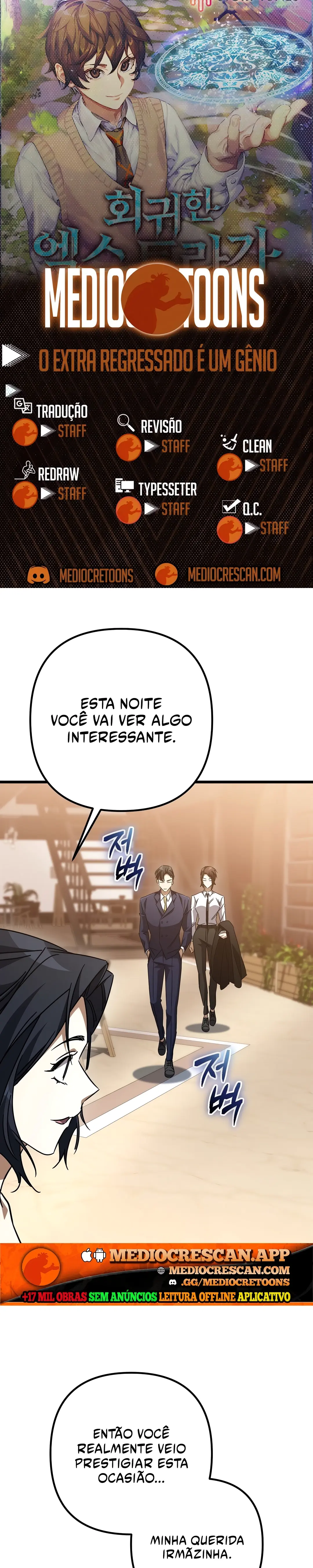 Read O Extra Regressado é Um Gênio (PT-BR) PT Manga Online