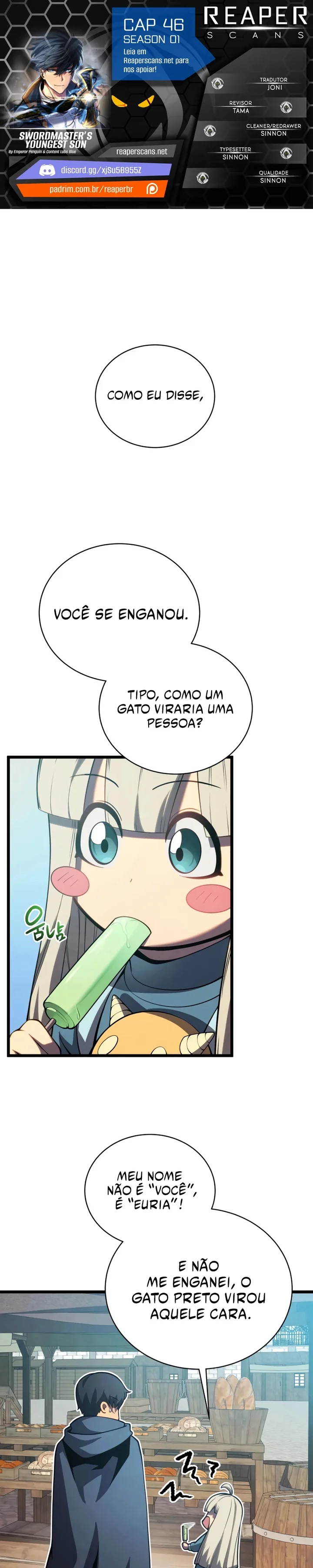 Read O Filho Mais Novo do Mestre Espadachim (PT-BR) PT Manga Online