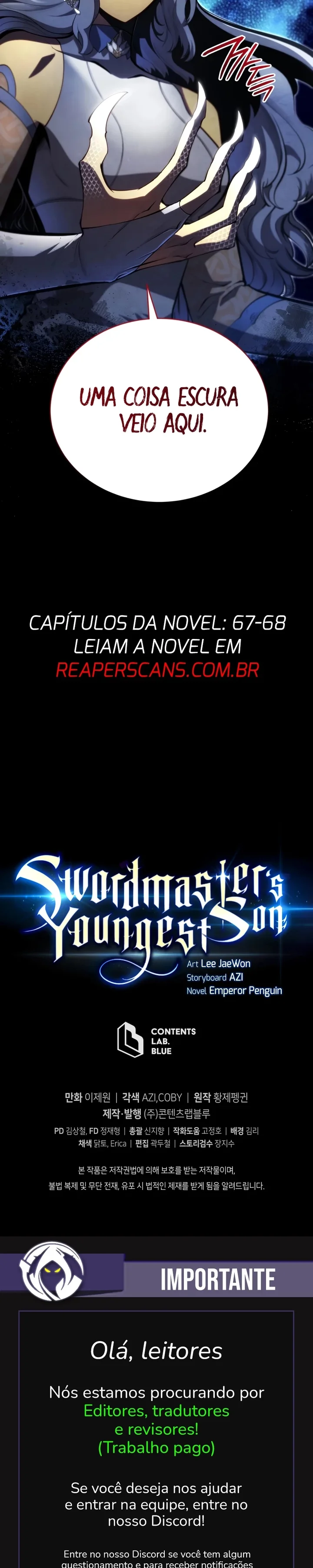Read O Filho Mais Novo do Mestre Espadachim (PT-BR) PT Manga Online