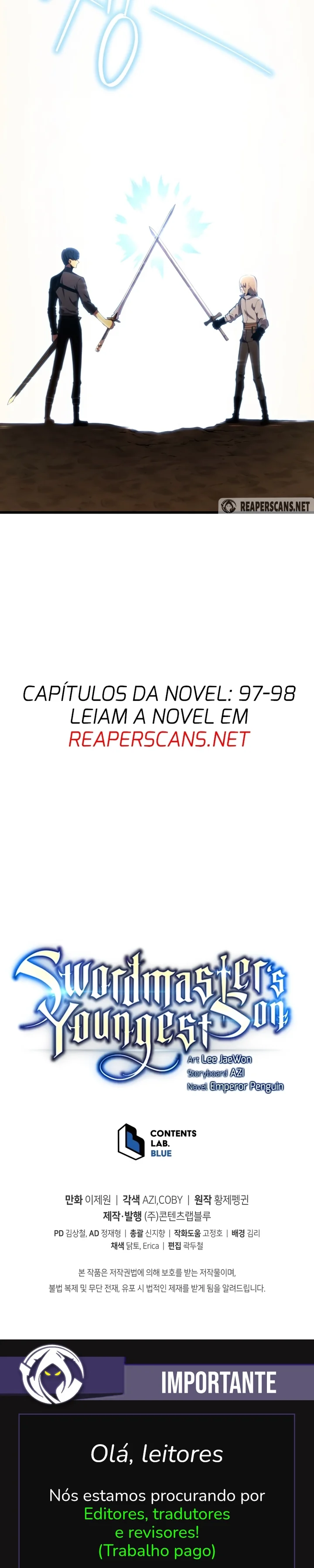 Read O Filho Mais Novo do Mestre Espadachim (PT-BR) PT Manga Online