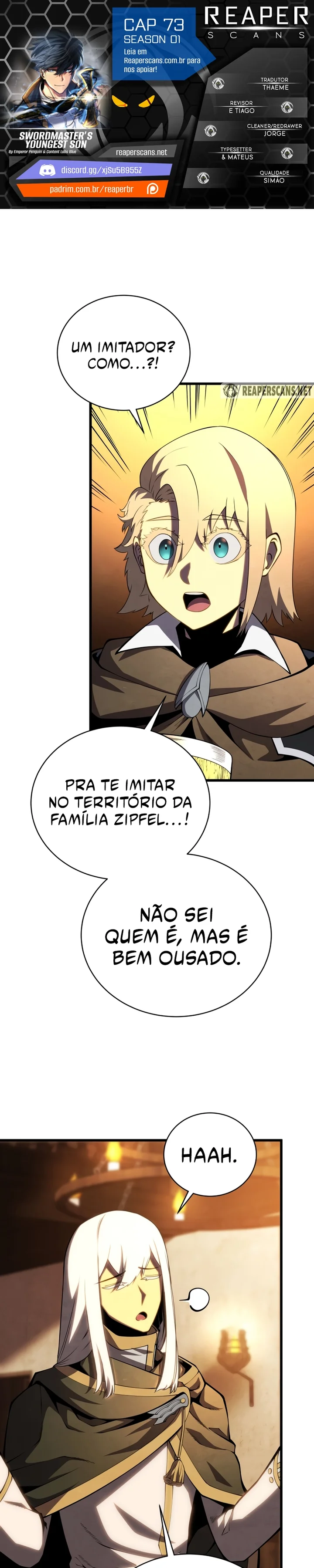 Read O Filho Mais Novo do Mestre Espadachim (PT-BR) PT Manga Online