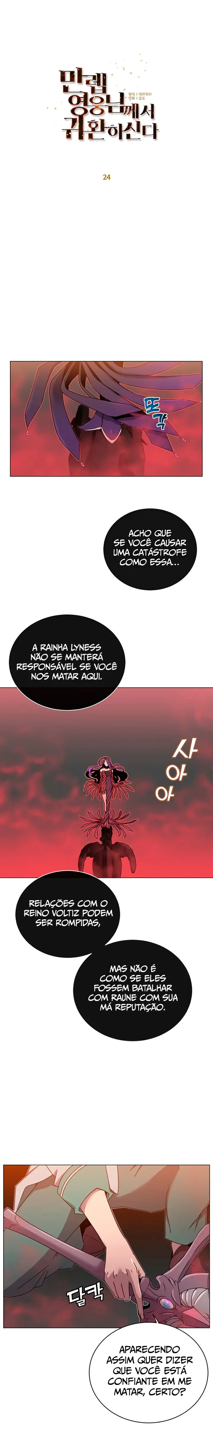 Read O Herói de Nível Máximo Retornou (PT-BR) PT Manga Online