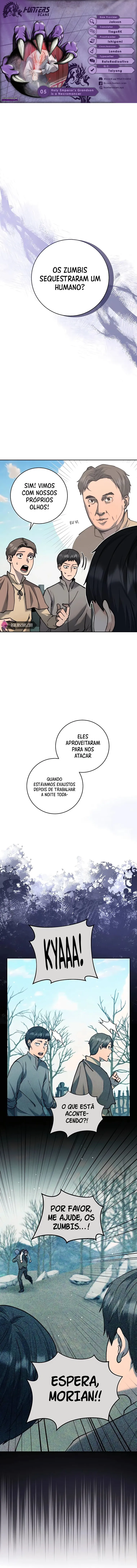 Read O Neto do Imperador Santo é um Necromante (PT-BR) PT Manga Online