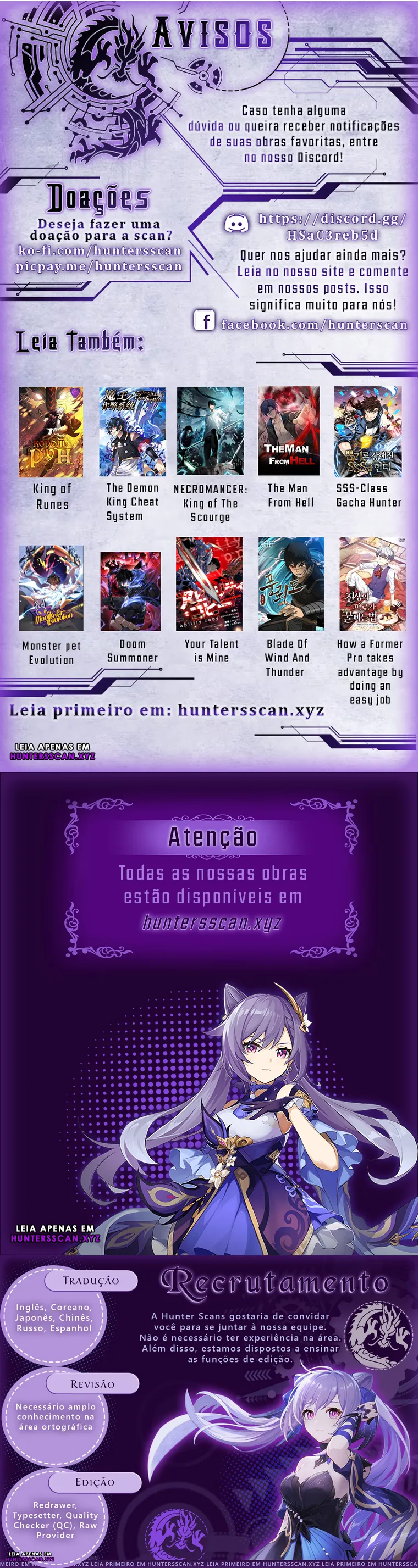 Read O Neto do Imperador Santo é um Necromante (PT-BR) PT Manga Online