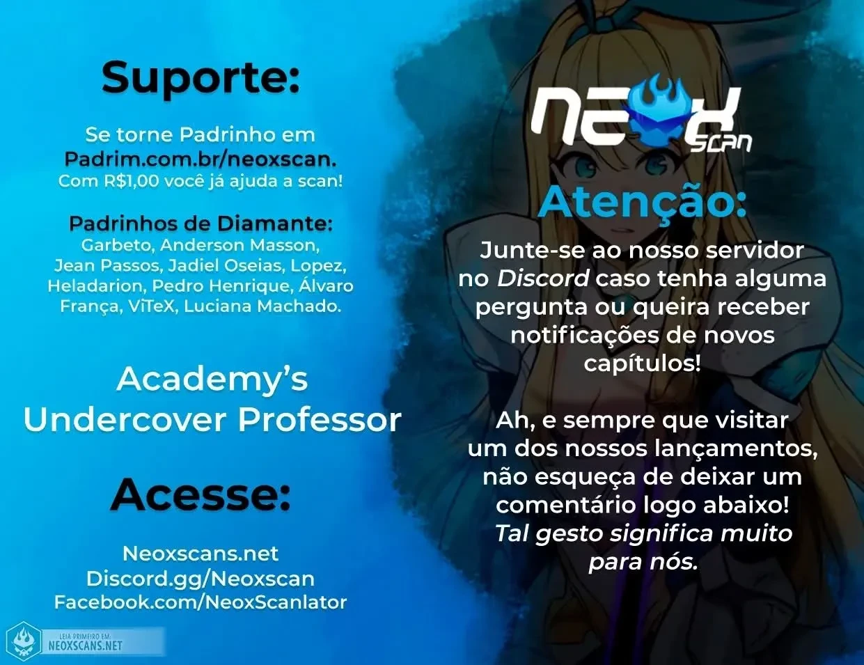 Read O Professor Disfarçado da Academia (PT-BR) PT Manga Online