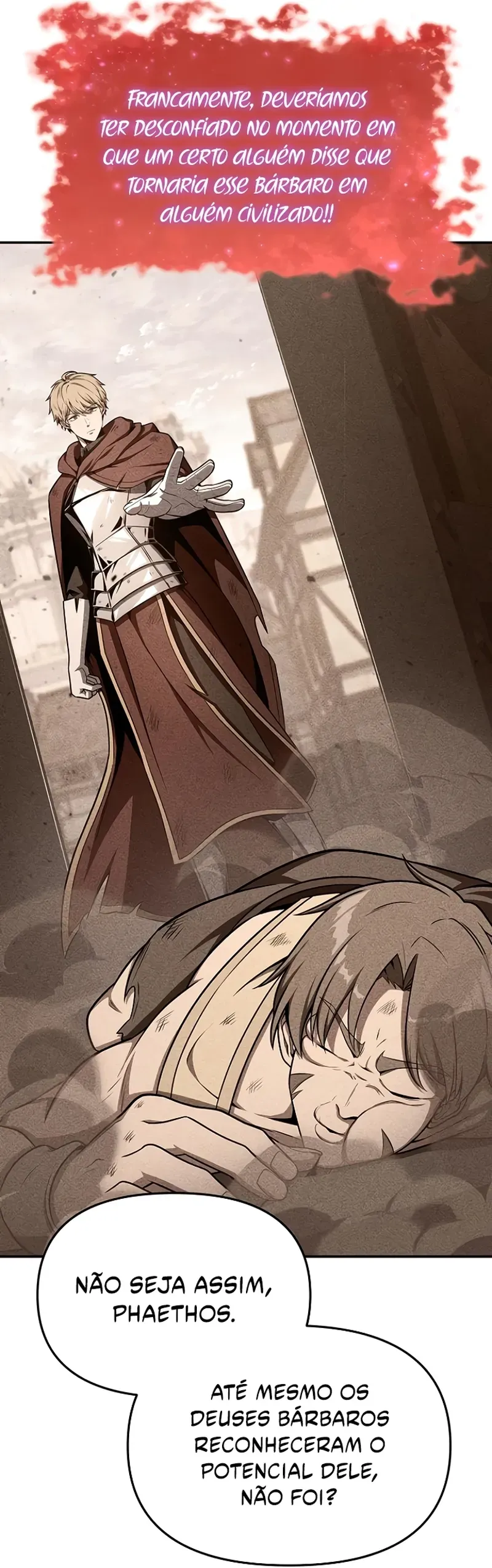 Read O Rei dos Cavaleiros que Retorna com um Deus (PT-BR) PT Manga Online