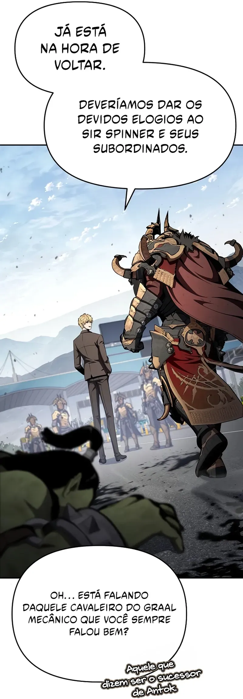 Read O Rei dos Cavaleiros que Retorna com um Deus (PT-BR) PT Manga Online