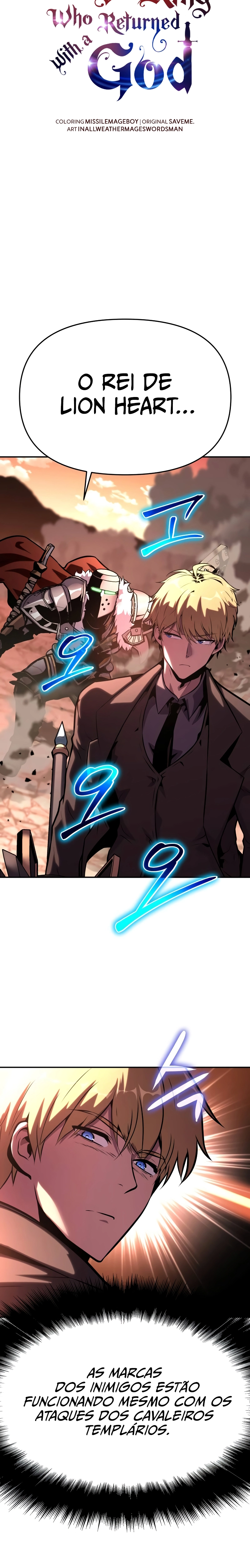 Read O Rei dos Cavaleiros que Retorna com um Deus (PT-BR) PT Manga Online
