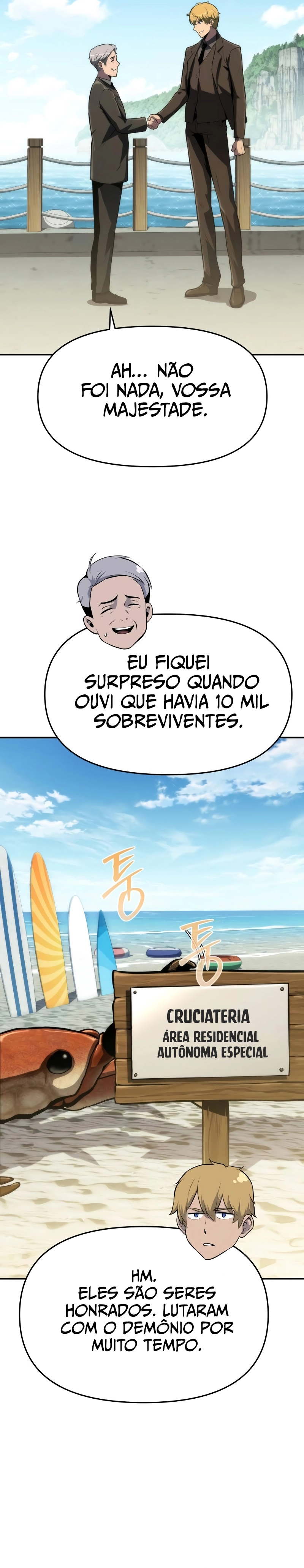 Read O Rei dos Cavaleiros que Retorna com um Deus (PT-BR) PT Manga Online