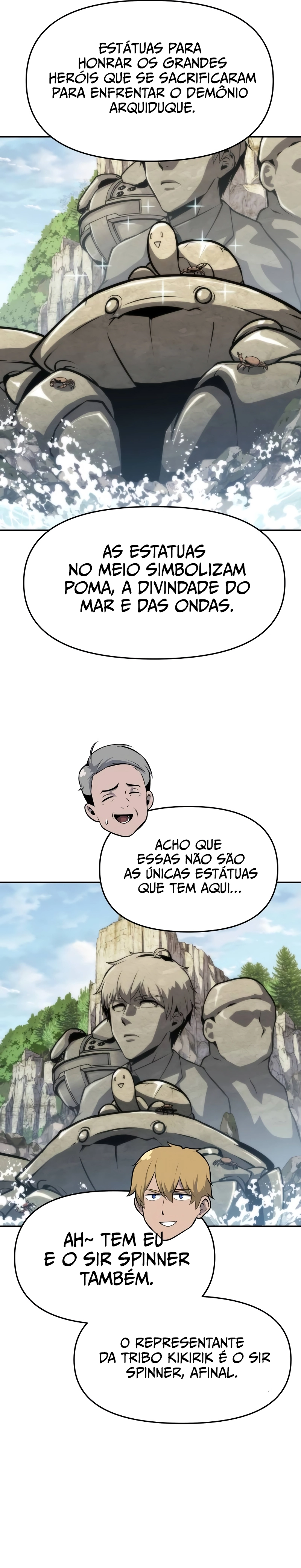Read O Rei dos Cavaleiros que Retorna com um Deus (PT-BR) PT Manga Online