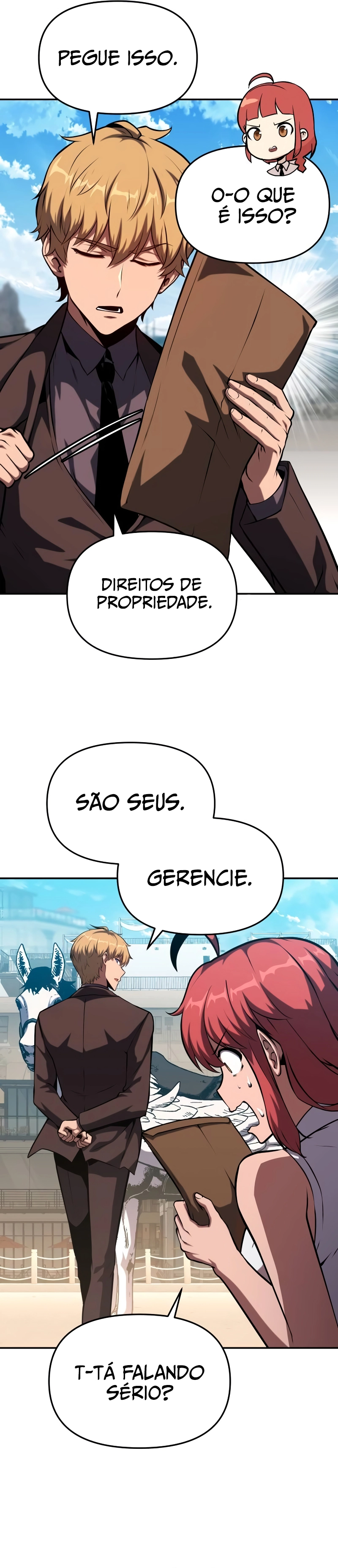 Read O Rei dos Cavaleiros que Retorna com um Deus (PT-BR) PT Manga Online