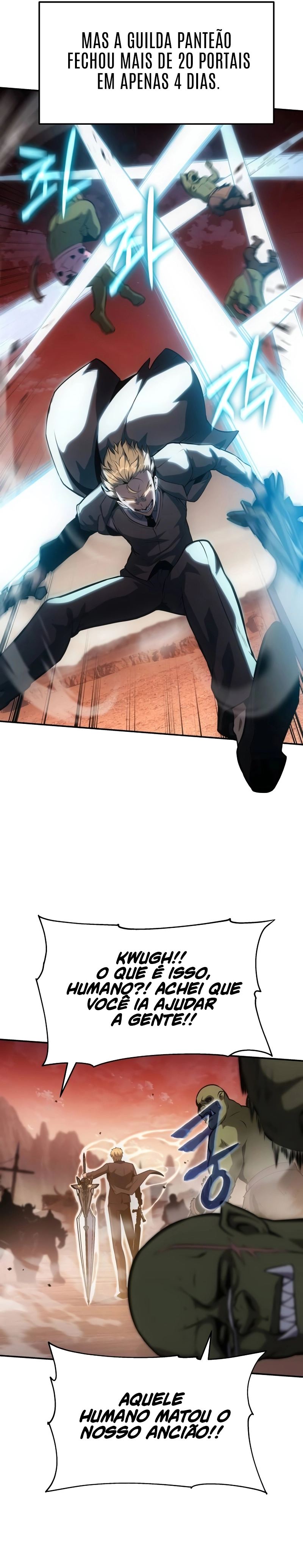 Read O Rei dos Cavaleiros que Retorna com um Deus (PT-BR) PT Manga Online