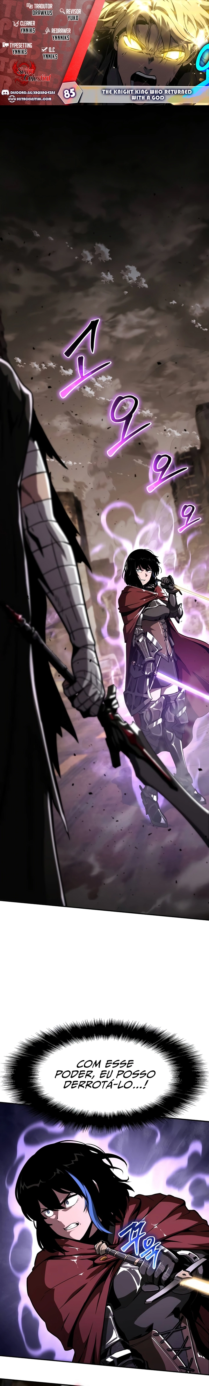 Read O Rei dos Cavaleiros que Retorna com um Deus (PT-BR) PT Manga Online