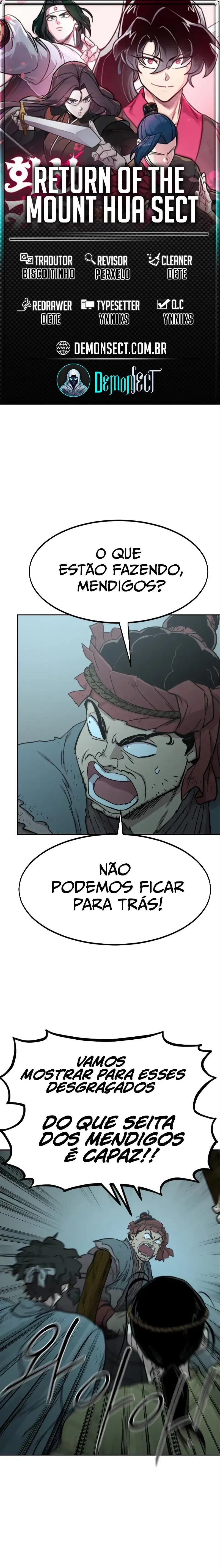 Read O Retorno da Seita do Monte Hua (PT-BR) PT Manga Online